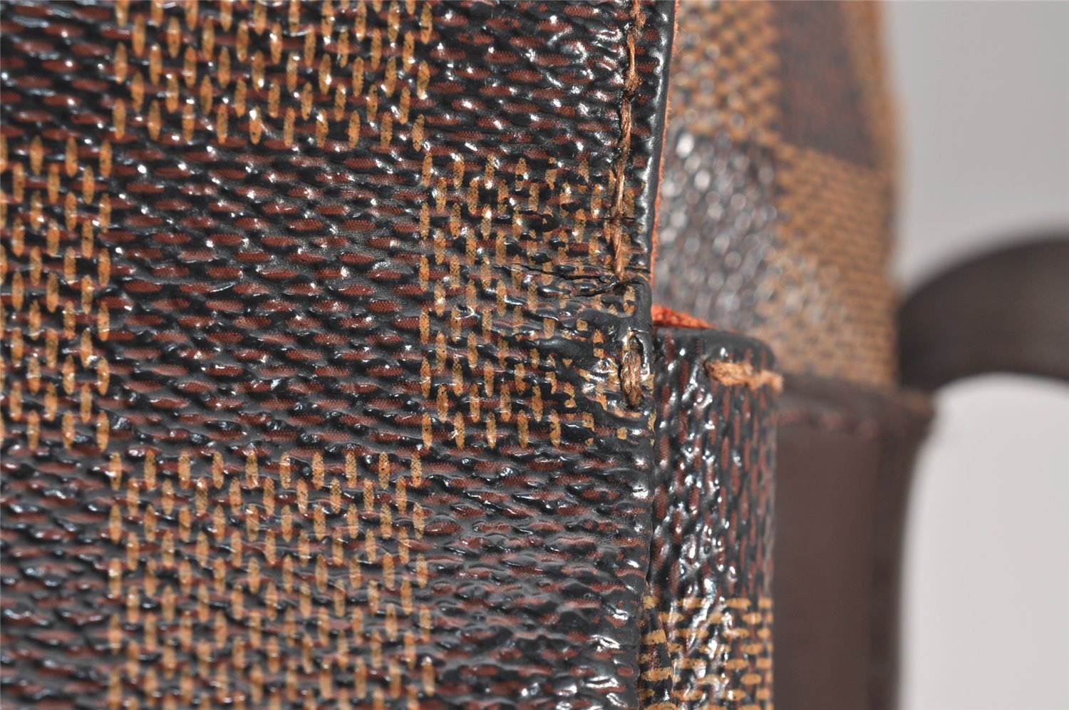 Authentic Louis Vuitton Damier Naviglio Shoulder Cross Body Bag N45255 LV 3404J