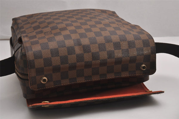 Authentic Louis Vuitton Damier Naviglio Shoulder Cross Body Bag N45255 LV 3404J