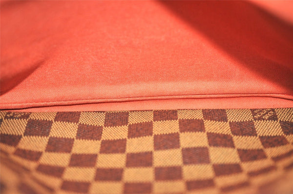 Authentic Louis Vuitton Damier Naviglio Shoulder Cross Body Bag N45255 LV 3404J