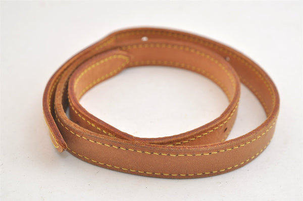Authentic Louis Vuitton Leather Shoulder Strap For Bucket GM 31.9" Beige 3404K