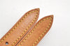 Authentic Louis Vuitton Leather Shoulder Strap For Bucket GM 31.9" Beige 3404K
