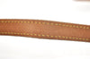 Authentic Louis Vuitton Leather Shoulder Strap For Bucket GM 31.9" Beige 3404K
