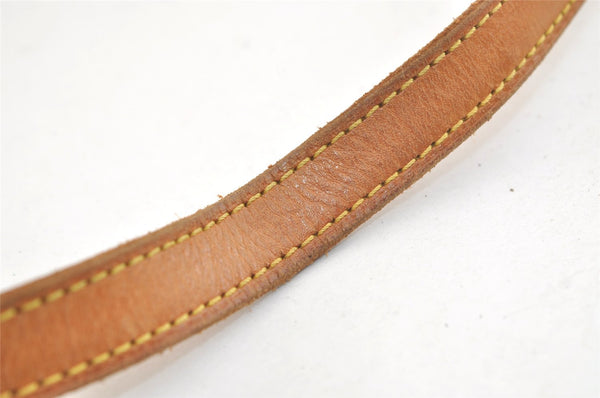 Authentic Louis Vuitton Leather Shoulder Strap For Bucket GM 31.9" Beige 3404K