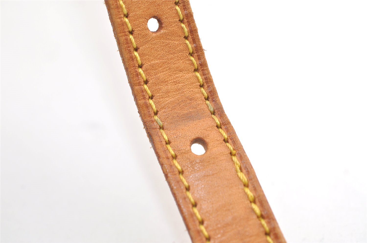 Authentic Louis Vuitton Leather Shoulder Strap For Bucket GM 31.9
