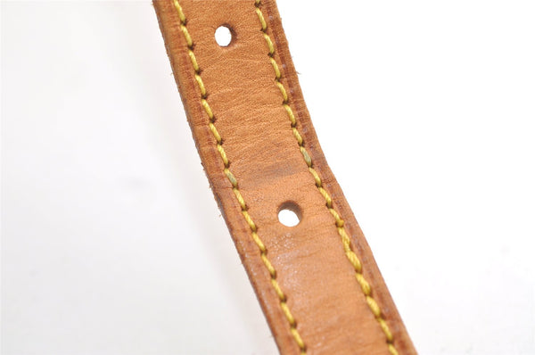 Authentic Louis Vuitton Leather Shoulder Strap For Bucket GM 31.9" Beige 3404K