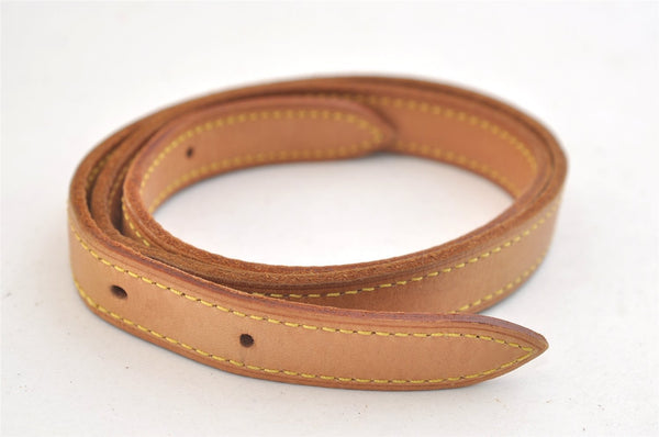 Authentic Louis Vuitton Leather Shoulder Strap For Bucket GM 31.9" Beige 3404K