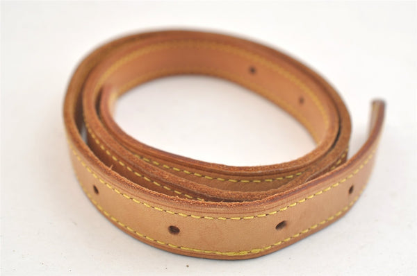 Authentic Louis Vuitton Leather Shoulder Strap For Bucket GM 31.9" Beige 3404K