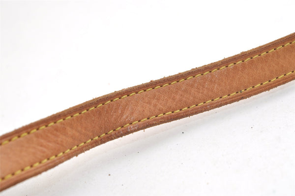 Authentic Louis Vuitton Leather Shoulder Strap For Bucket GM 31.9" Beige 3404K