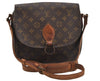 Authentic Louis Vuitton Monogram Saint Cloud GM M51242 Shoulder Cross Bag 3405J