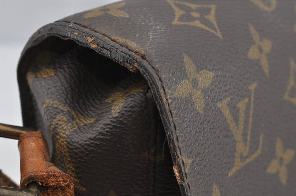 Authentic Louis Vuitton Monogram Saint Cloud GM M51242 Shoulder Cross Bag 3405J