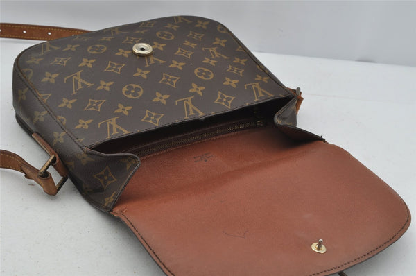 Authentic Louis Vuitton Monogram Saint Cloud GM M51242 Shoulder Cross Bag 3405J