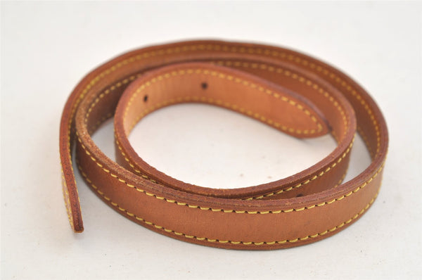 Authentic Louis Vuitton Leather Shoulder Strap For Bucket GM 31.9" Beige 3405K