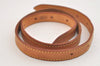 Authentic Louis Vuitton Leather Shoulder Strap For Bucket GM 31.9" Beige 3405K