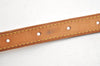 Authentic Louis Vuitton Leather Shoulder Strap For Bucket GM 31.9" Beige 3405K