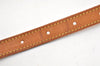 Authentic Louis Vuitton Leather Shoulder Strap For Bucket GM 31.9" Beige 3405K