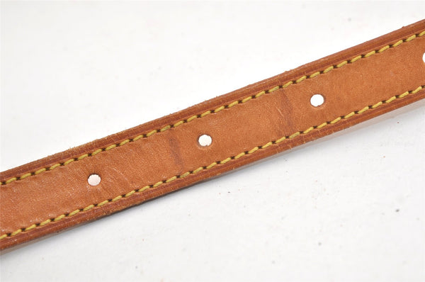 Authentic Louis Vuitton Leather Shoulder Strap For Bucket GM 31.9" Beige 3405K