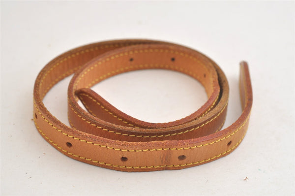Authentic Louis Vuitton Leather Shoulder Strap For Bucket GM 31.9" Beige 3405K