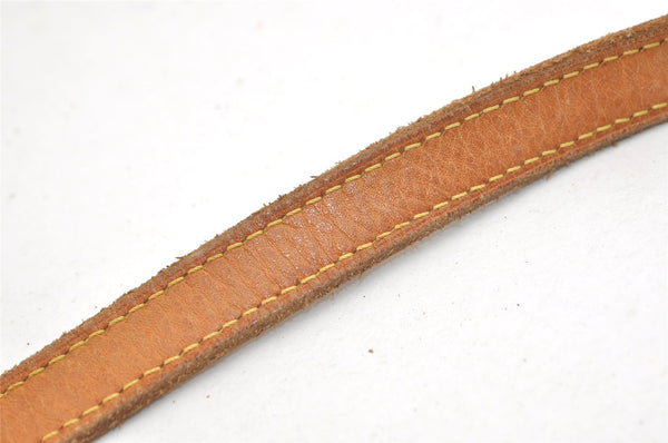 Authentic Louis Vuitton Leather Shoulder Strap For Bucket GM 31.9" Beige 3405K