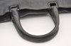 Authentic PRADA Vintage Leather Nappa 2Way Shoulder Hand Tote Bag Gray 3406J