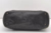 Authentic PRADA Vintage Leather Nappa 2Way Shoulder Hand Tote Bag Gray 3406J
