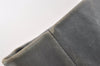 Authentic PRADA Vintage Leather Nappa 2Way Shoulder Hand Tote Bag Gray 3406J