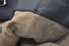 Authentic PRADA Vintage Leather Nappa 2Way Shoulder Hand Tote Bag Gray 3406J