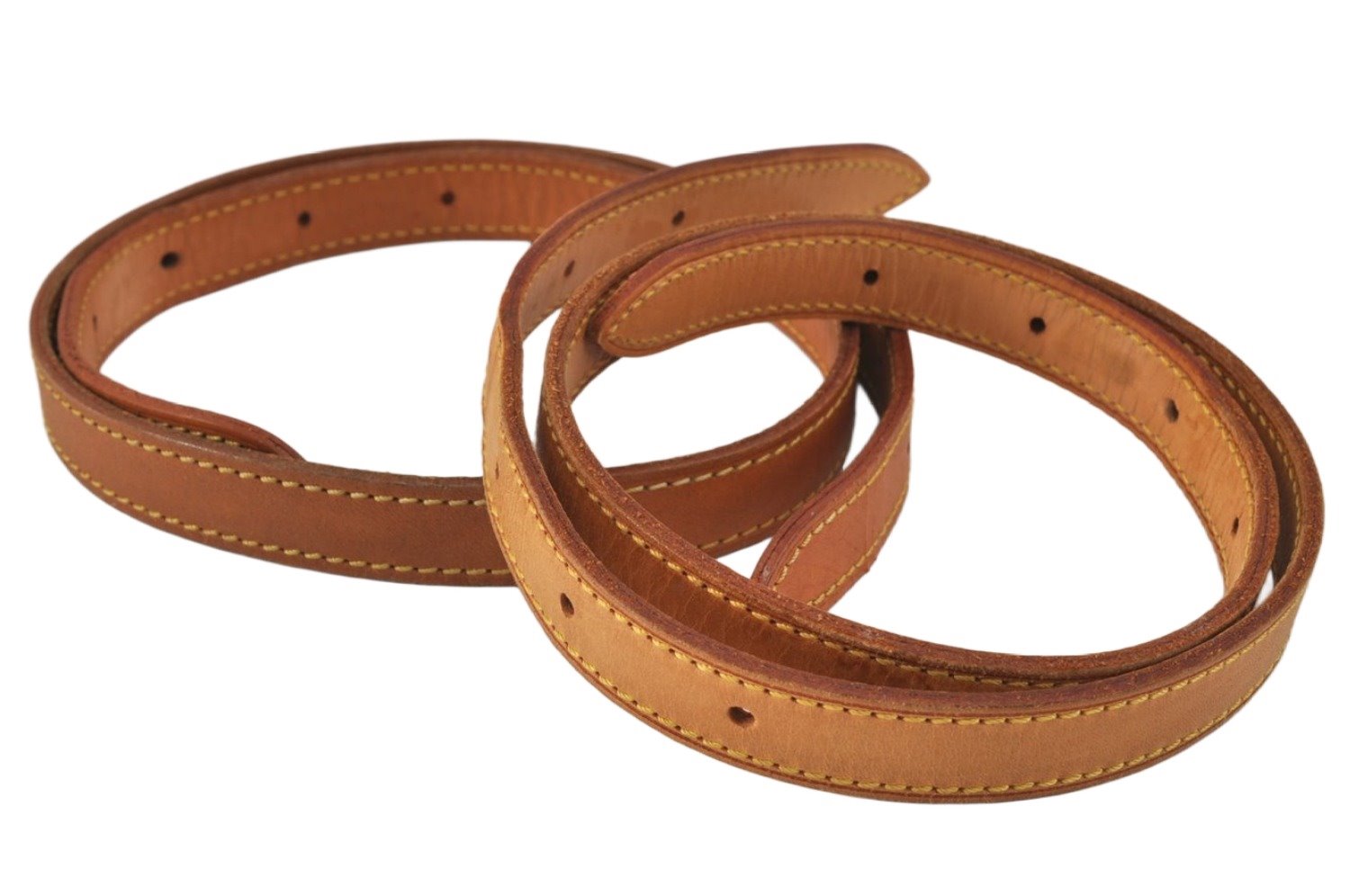 Authentic Louis Vuitton Leather Shoulder Strap For Bucket GM 31.9