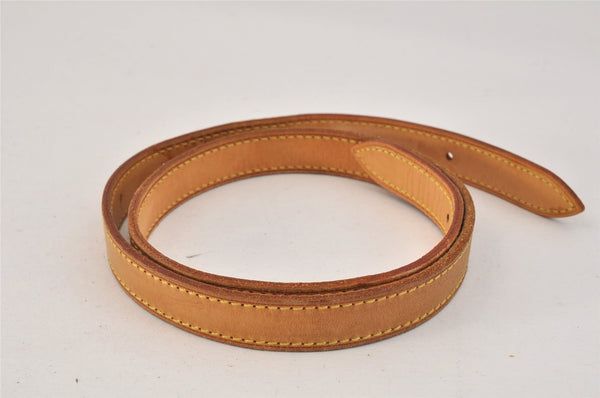 Authentic Louis Vuitton Leather Shoulder Strap For Bucket GM 31.9" Beige 3406K