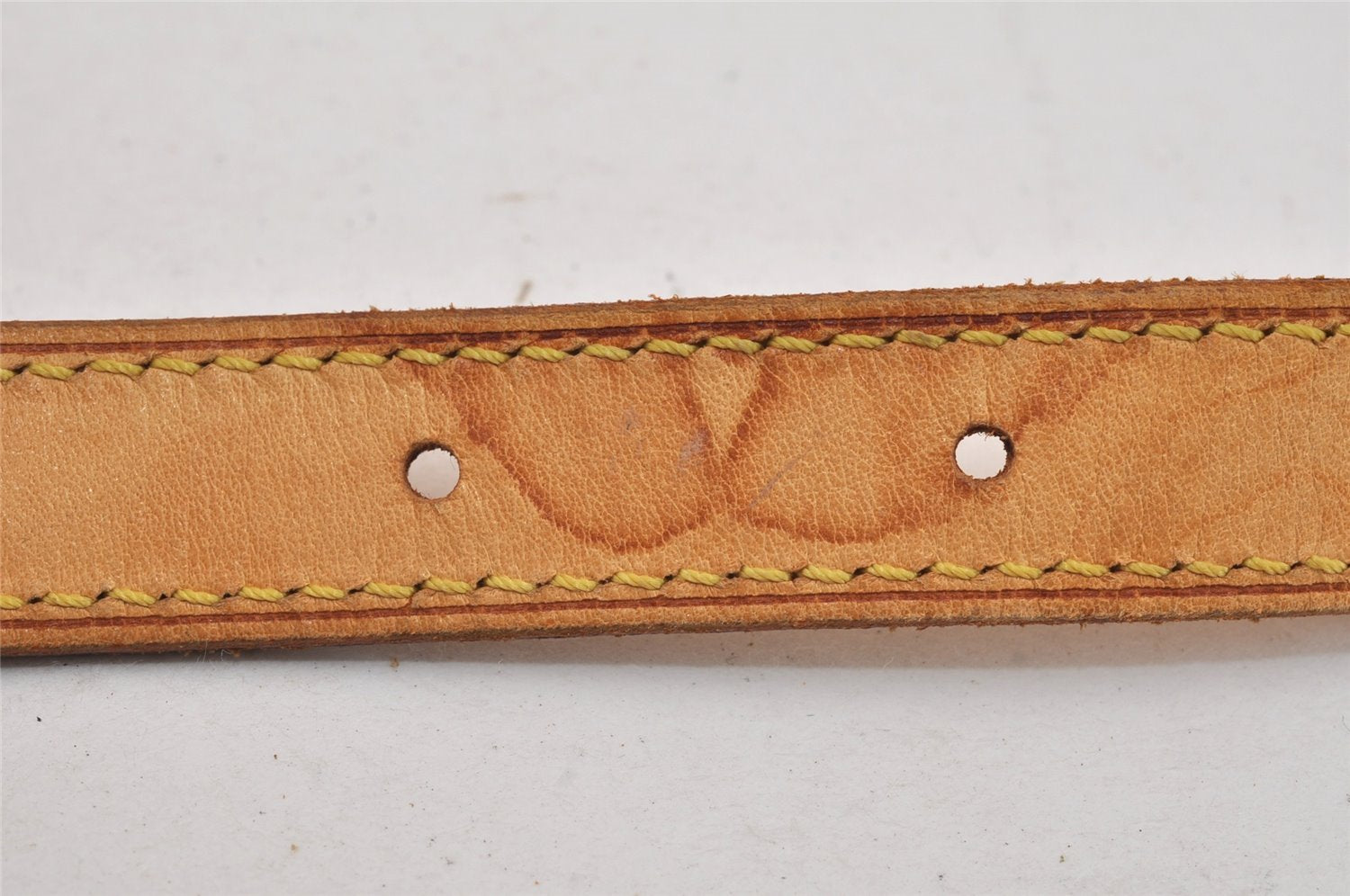 Authentic Louis Vuitton Leather Shoulder Strap For Bucket GM 31.9