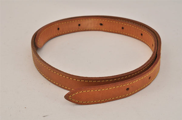 Authentic Louis Vuitton Leather Shoulder Strap For Bucket GM 31.9" Beige 3406K