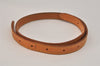 Authentic Louis Vuitton Leather Shoulder Strap For Bucket GM 31.9" Beige 3406K