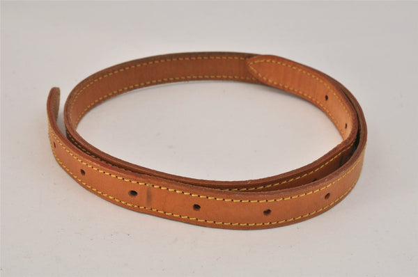 Authentic Louis Vuitton Leather Shoulder Strap For Bucket GM 31.9" Beige 3406K