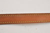Authentic Louis Vuitton Leather Shoulder Strap For Bucket GM 31.9" Beige 3406K
