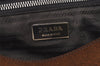Authentic PRADA Vintage Suede Leather Shoulder Hand Bag Purse Brown 3407J
