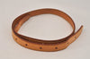Authentic Louis Vuitton Leather Shoulder Strap For Bucket GM 31.9" Beige 3407K