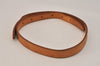 Authentic Louis Vuitton Leather Shoulder Strap For Bucket GM 31.9" Beige 3407K