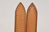 Authentic Louis Vuitton Leather Shoulder Strap For Bucket GM 31.9" Beige 3407K