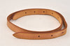 Authentic Louis Vuitton Leather Shoulder Strap For Bucket GM 31.9" Beige 3407K