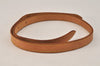 Authentic Louis Vuitton Leather Shoulder Strap For Bucket GM 31.9" Beige 3407K