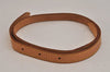 Authentic Louis Vuitton Leather Shoulder Strap For Bucket GM 31.9" Beige 3407K