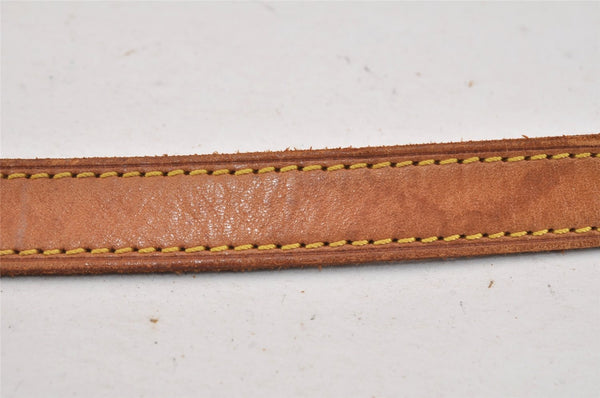 Authentic Louis Vuitton Leather Shoulder Strap For Bucket GM 31.9" Beige 3407K