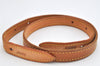 Authentic Louis Vuitton Leather Shoulder Strap For Bucket PM 27.6" Beige 3408K