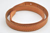Authentic Louis Vuitton Leather Shoulder Strap For Bucket PM 27.6" Beige 3408K