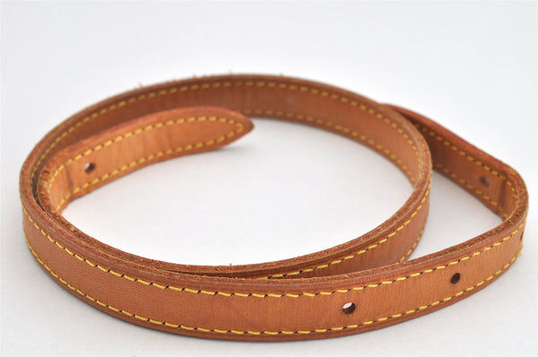 Authentic Louis Vuitton Leather Shoulder Strap For Bucket PM 27.6" Beige 3408K