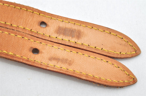 Authentic Louis Vuitton Leather Shoulder Strap For Bucket PM 27.6" Beige 3408K