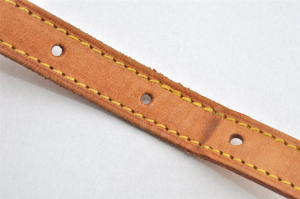 Authentic Louis Vuitton Leather Shoulder Strap For Bucket PM 27.6" Beige 3408K