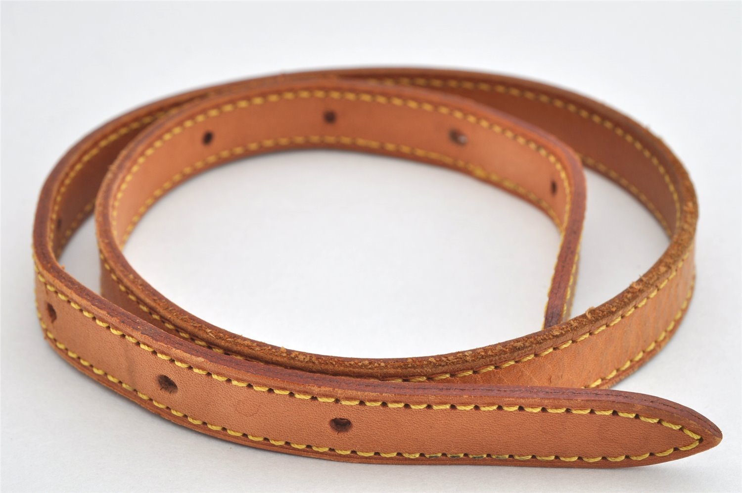 Authentic Louis Vuitton Leather Shoulder Strap For Bucket PM 27.6