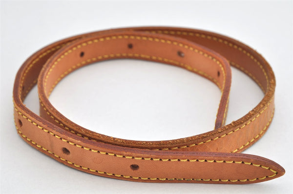 Authentic Louis Vuitton Leather Shoulder Strap For Bucket PM 27.6" Beige 3408K