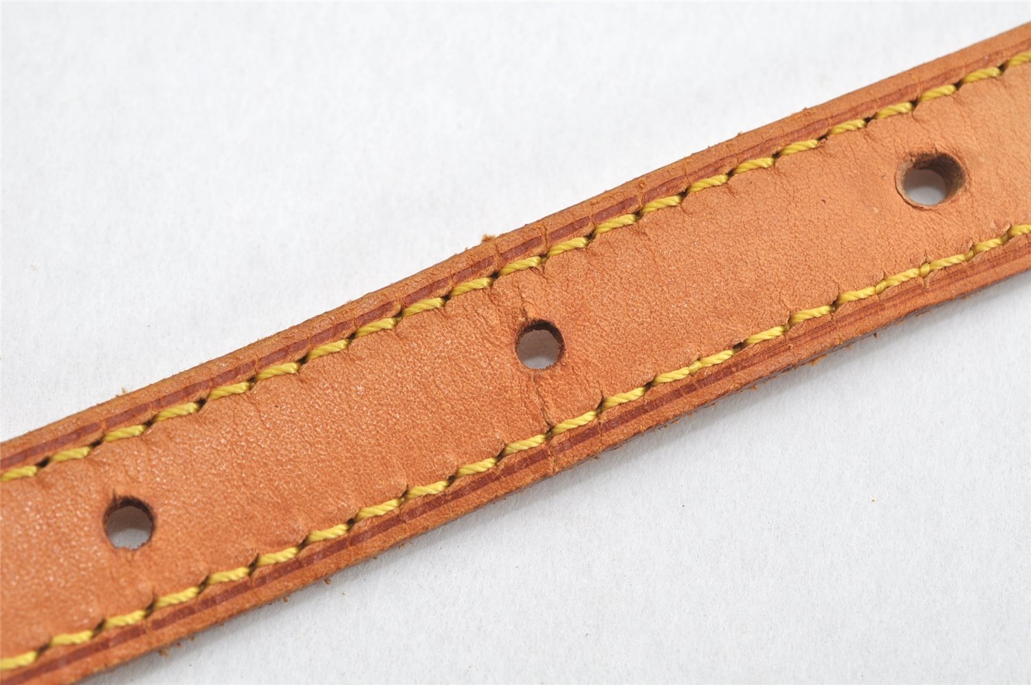 Authentic Louis Vuitton Leather Shoulder Strap For Bucket PM 27.6