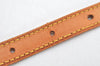 Authentic Louis Vuitton Leather Shoulder Strap For Bucket PM 27.6" Beige 3408K